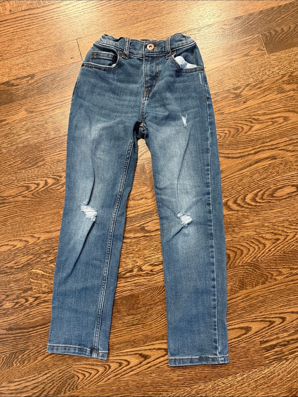 wonder nation Blue Distressed Kids Jeans